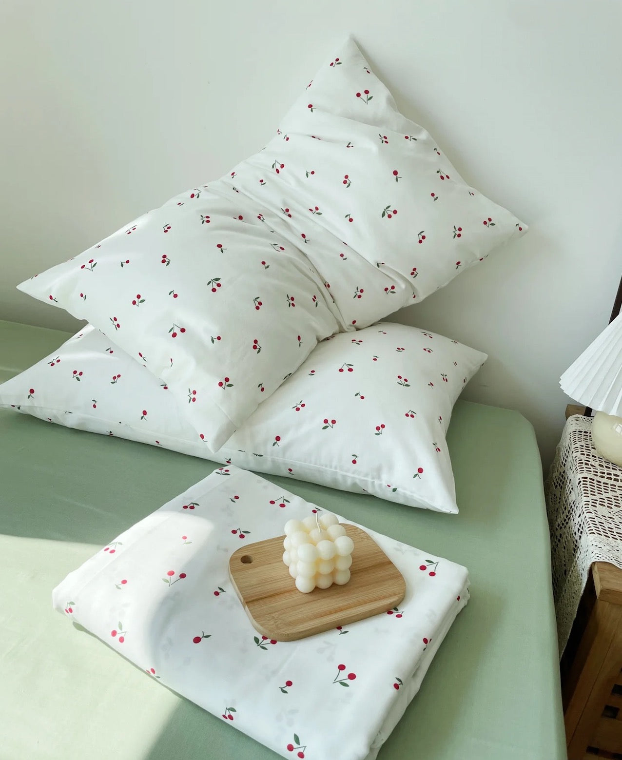 Cherry Bloom Duvet Cover Set