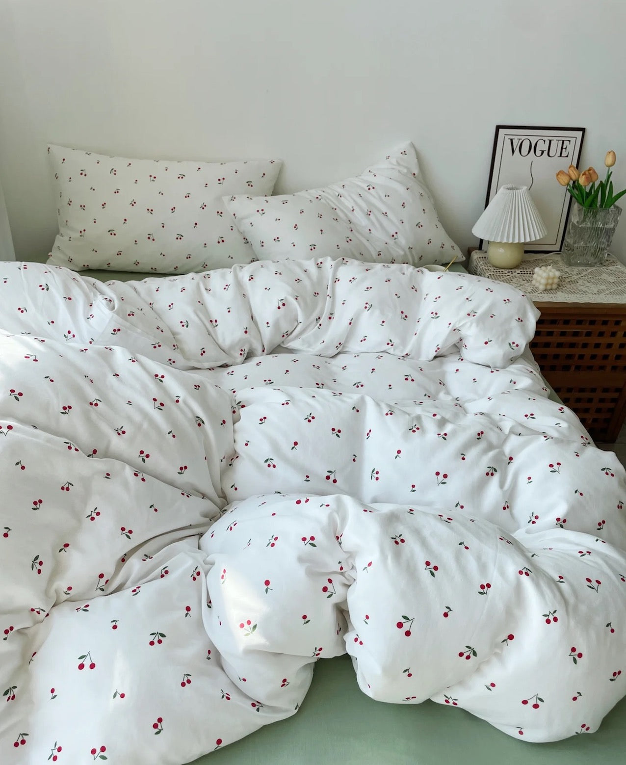 Cherry Bloom Duvet Cover Set