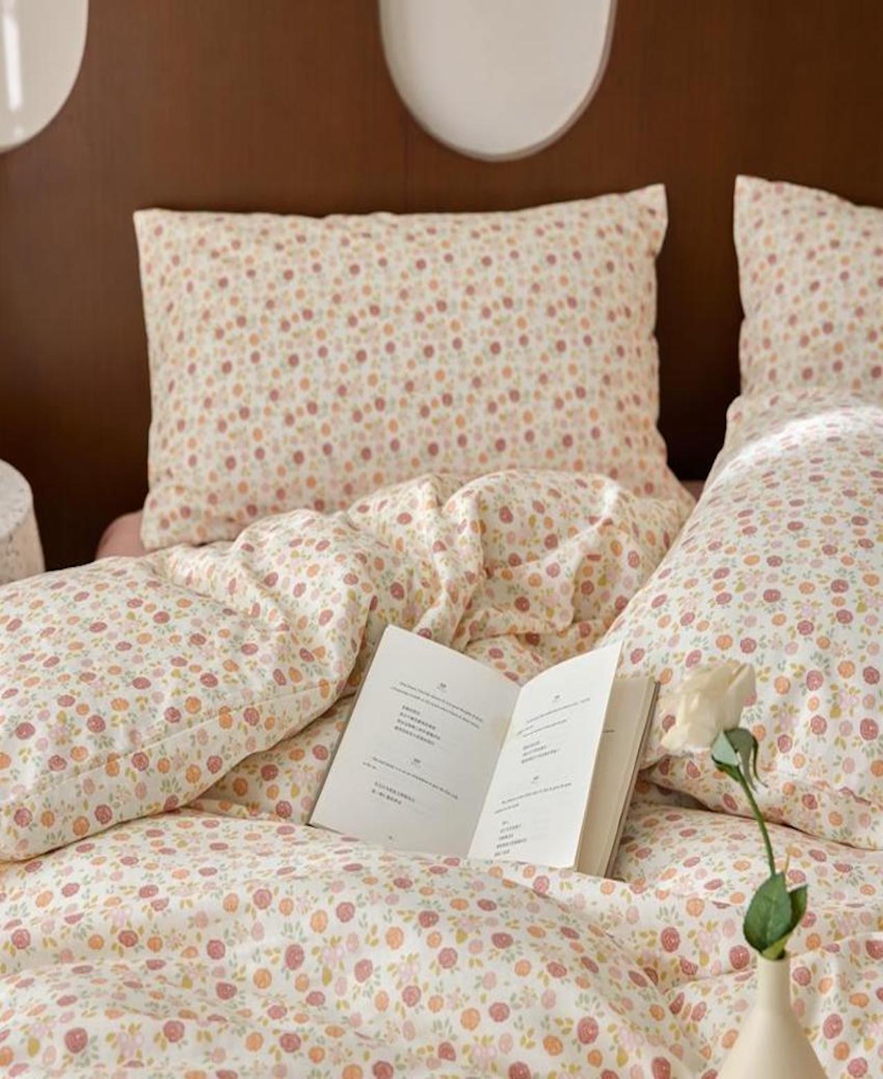 Rose Garden Duvet Cover Set