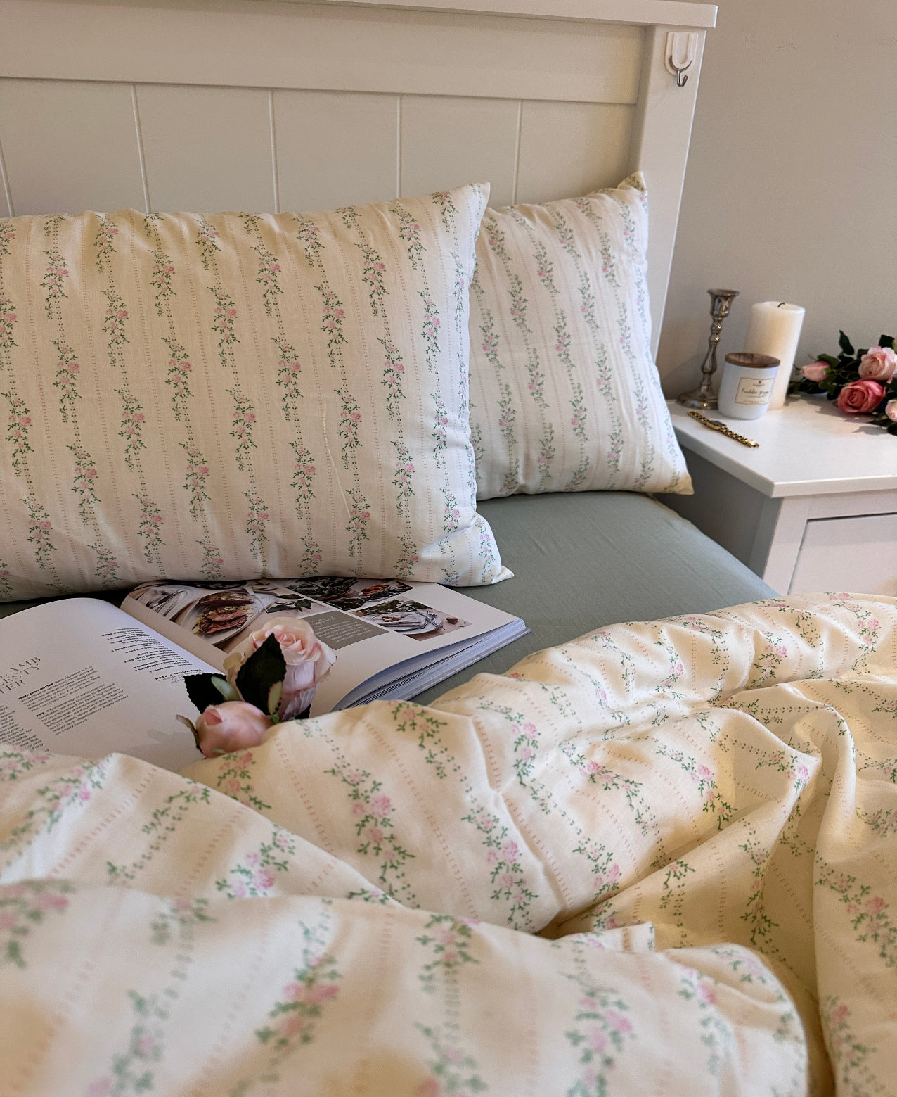 Promise Poem Cotton Muslin Duvet Cover Set