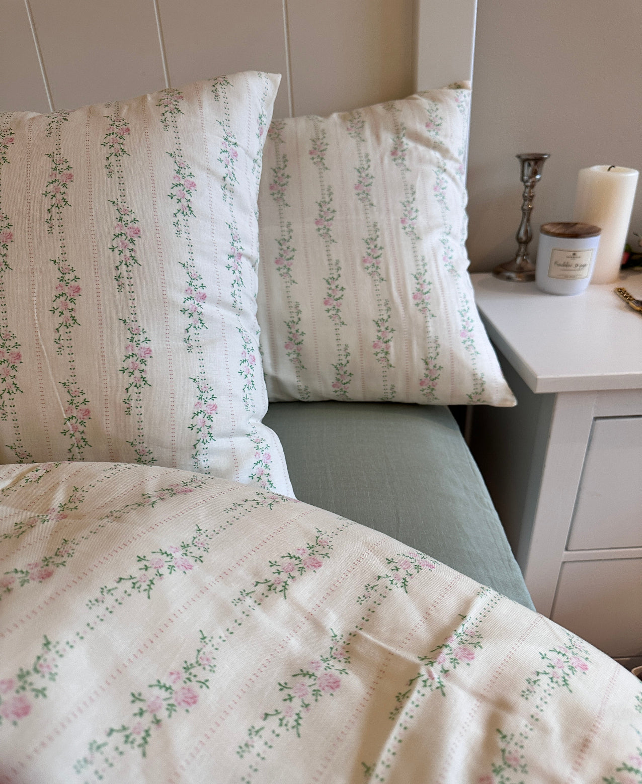 Promise Poem Cotton Muslin Duvet Cover Set