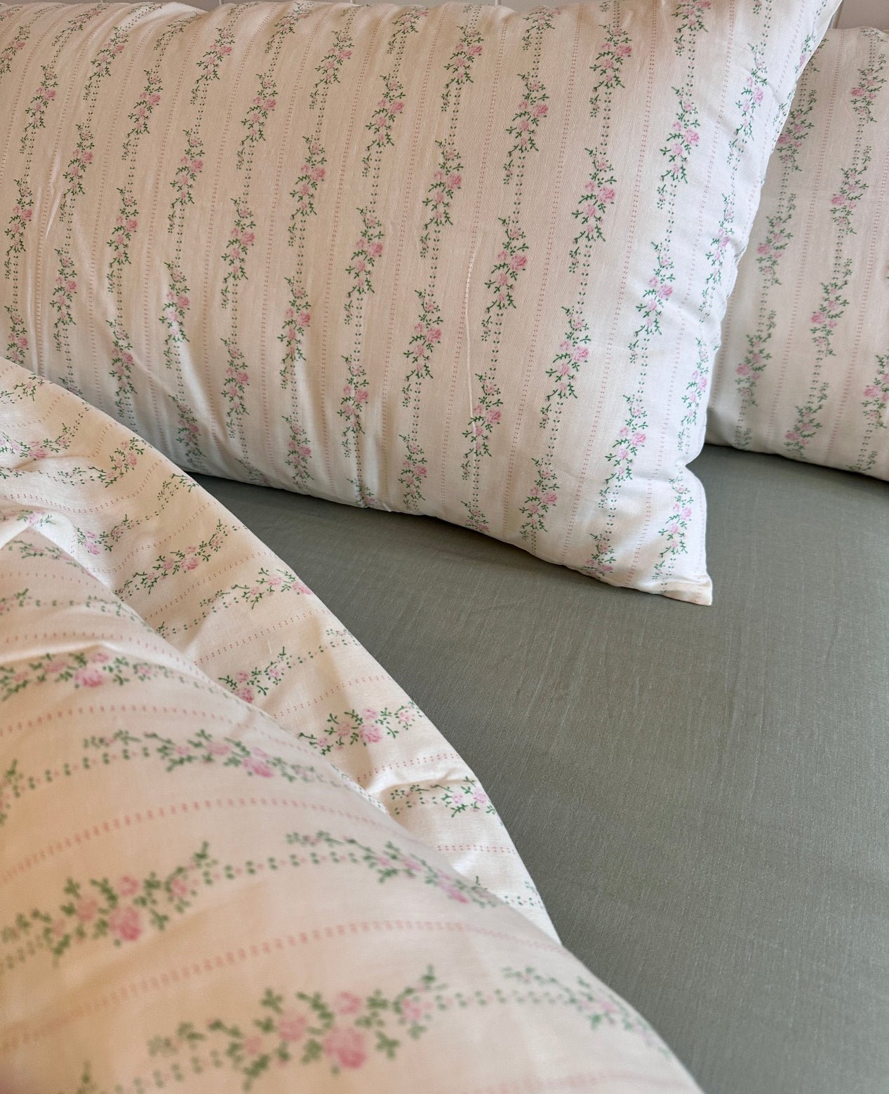 Promise Poem Cotton Muslin Duvet Cover Set