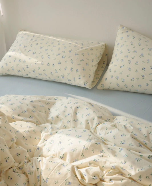 Baby Blue Duvet Cover Set