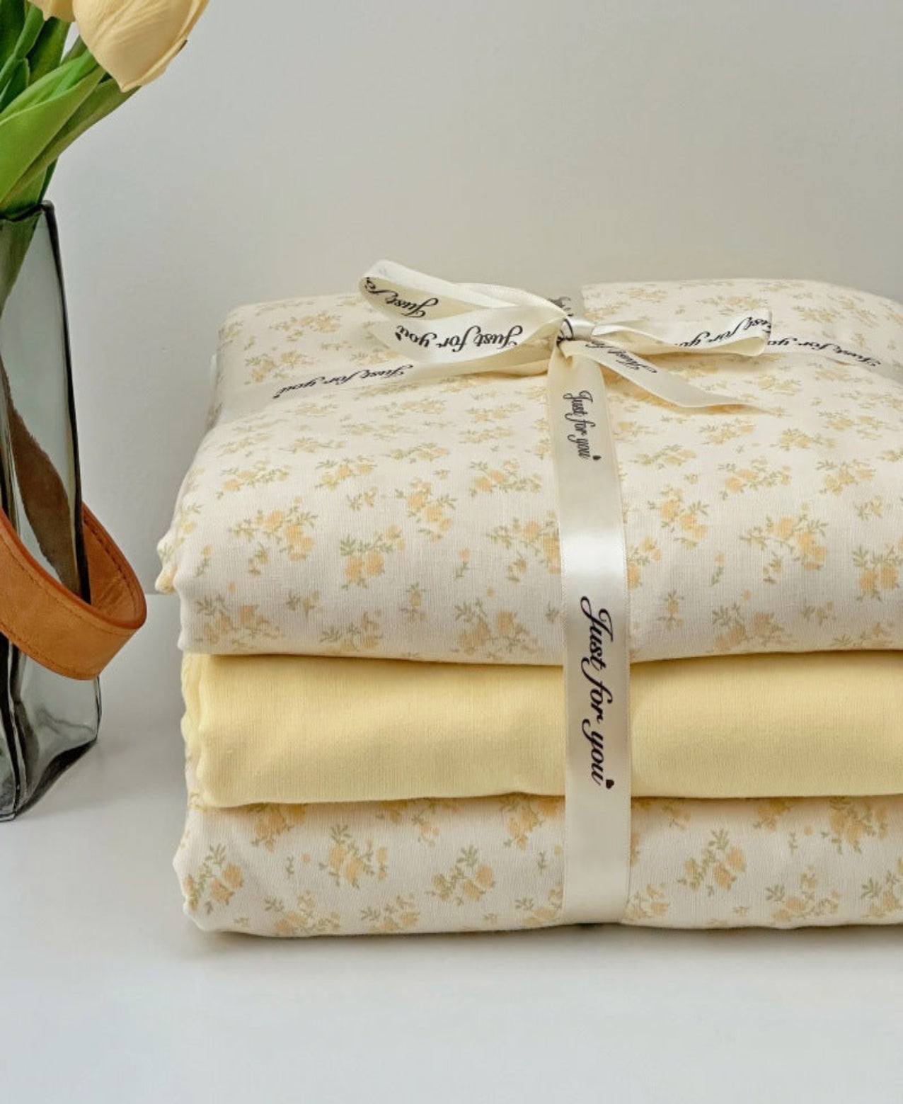 Daisy Delight Cotton Muslin Duvet Cover set